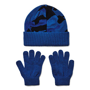 Chlapecká čepice Under Armour B Beanie/Glove Combo