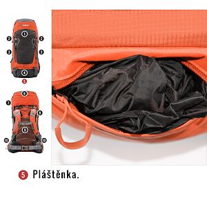 Batoh Husky Expedice Rony 50l