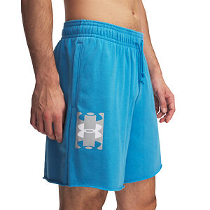 Pánské kraťasy Under Armour Rival Terry Logo 8in Short