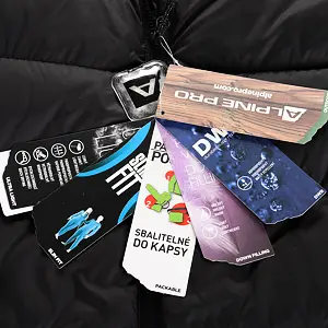 Pánská zimní péřová bunda ALPINE PRO ROGIT