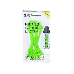 Dětské elastické tkaničky Hickies (10ks) - svítivě zelená