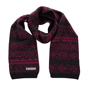Pletená šála ALPINE PRO LERME fuchsia