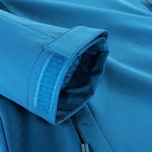 Pánská softshellová bunda ALPINE PRO HOOR mykonos blue
