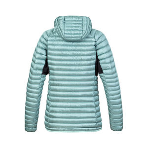 Dámska páperová bunda Hannah MANTIS HOODY wasabi/asphalt