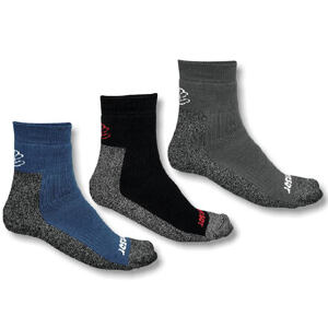 SENSOR PONOŽKY 3-PACK TREKING sivá/čierna/modrá veľkosť 3/5