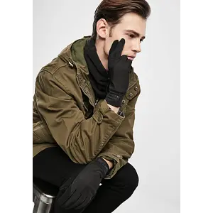 Unisex rukavice Urban Classics Logo Cuff Performance Unisex rukavice Urban Classics Logo Cuff Performance