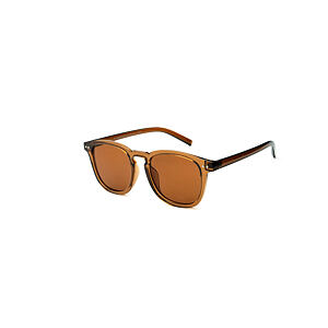 Slnečné okuliare WAYE - 3 Transperent Light Brown w Brown lens Cat. 3