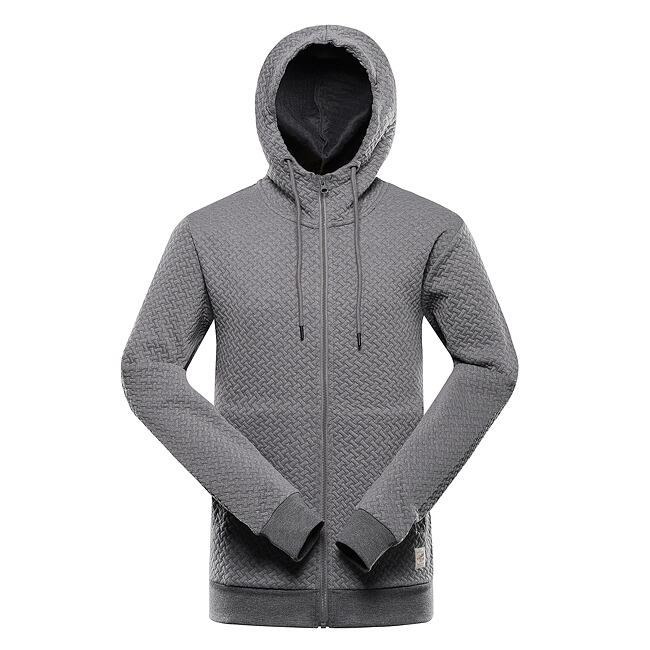 Pánská mikina s kapucí ALPINE PRO LEL Pánská mikina s kapucí ALPINE PRO LEL