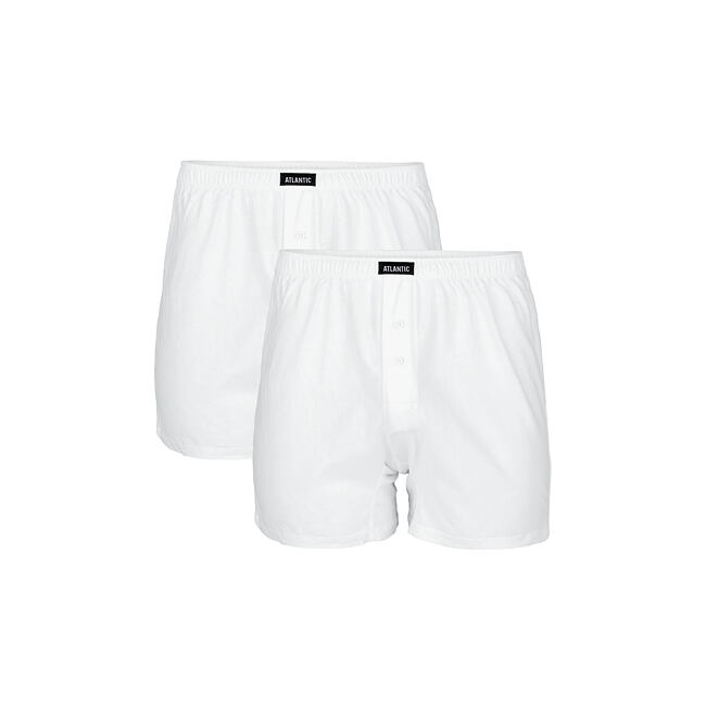 Pánske klasické boxerky s gombíkmi ATLANTIC 2-Pack