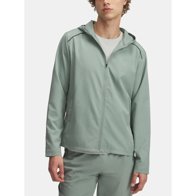 Pánska bunda Under Armour Launch Hooded Jacket