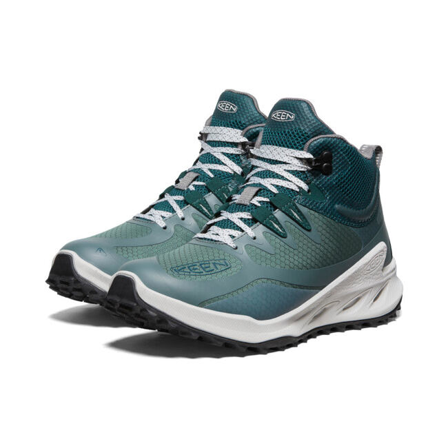 Keen ZIONIC MID WP WOMEN dark forest/sea moss