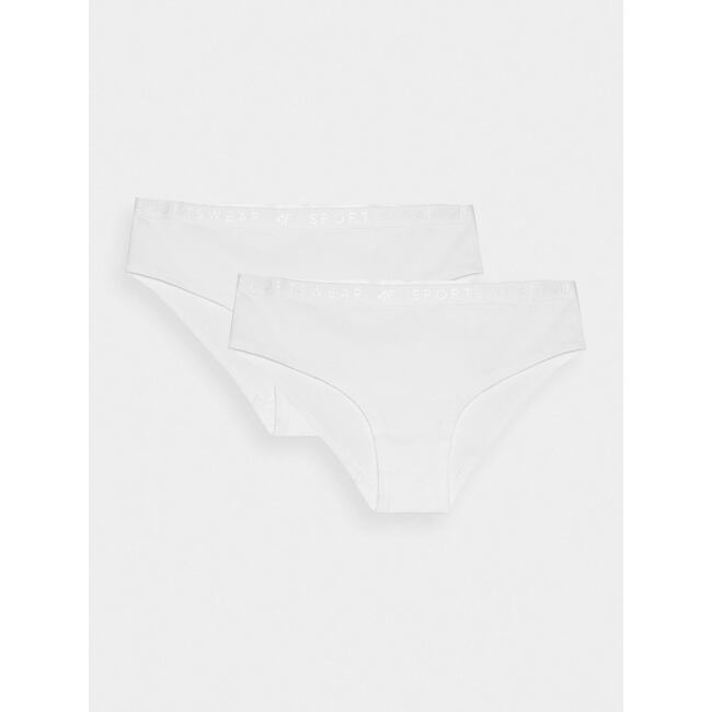 Dámska spodná bielizeň nohavičky 4F (2 Pack) - biela