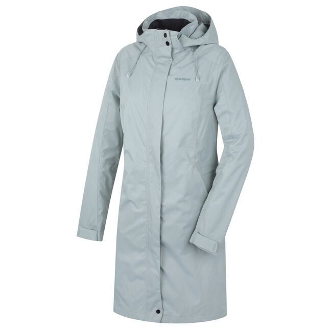 Dámsky hardshell kabát HUSKY Nut L faded green