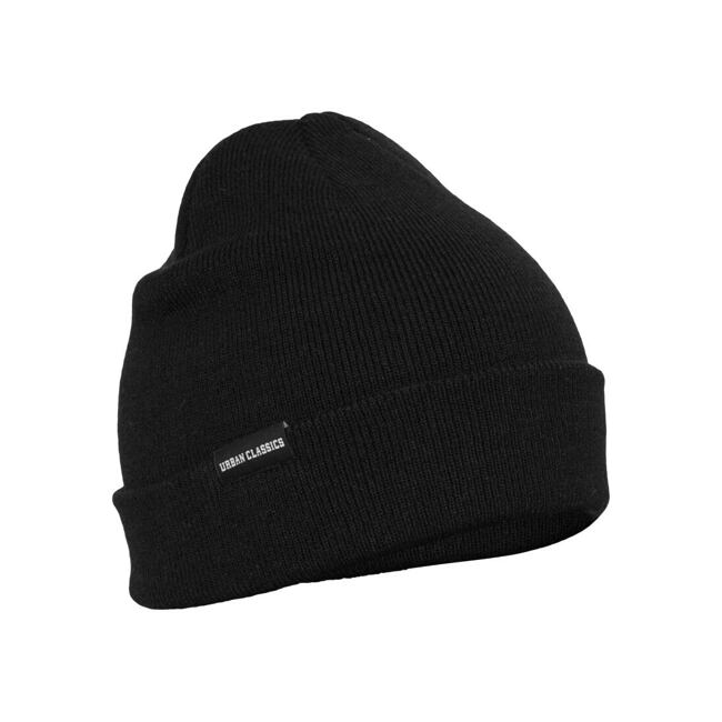 Unisex čepice Urban Classics Basic Flap Beanie Unisex čepice Urban Classics Basic Flap Beanie