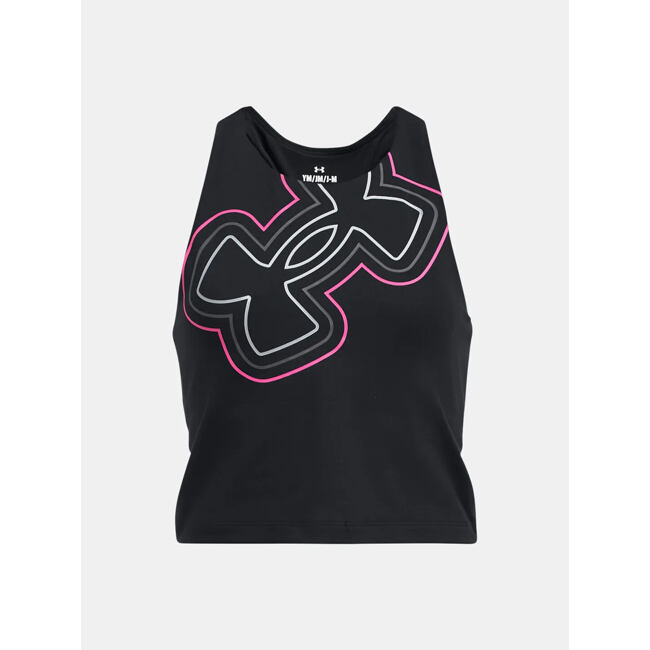 Dievčenské tielko Under Armour Motion Branded Crop Tank