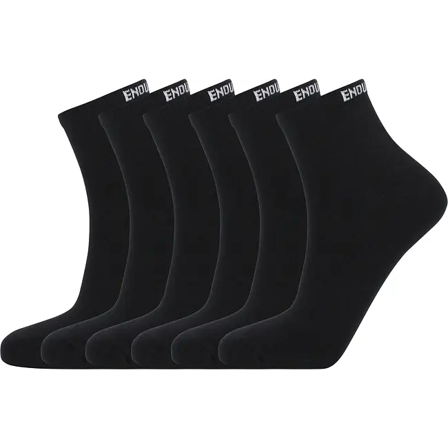 Unisex ponožky Endurance Ibi Quarter 6-Pack