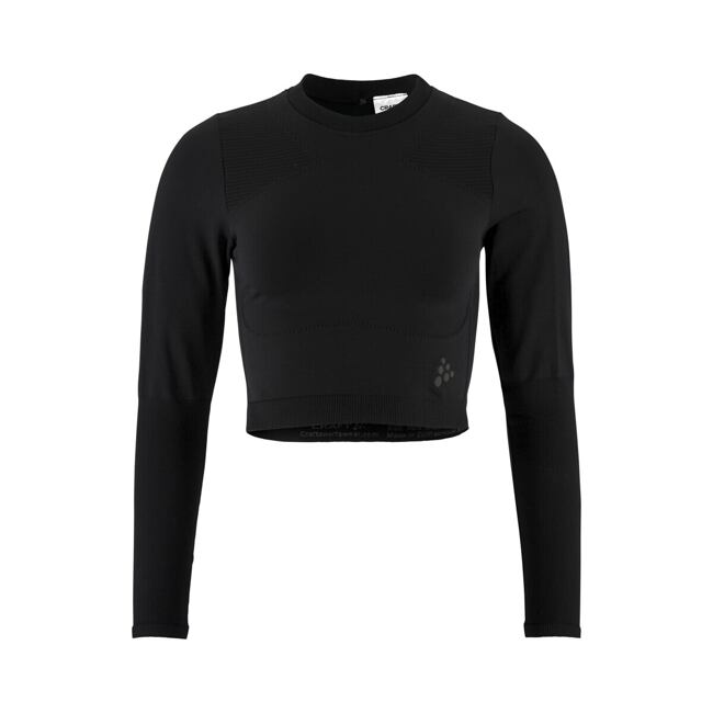 Dámsky top CRAFT ADV Tone Seamless Cropped LS